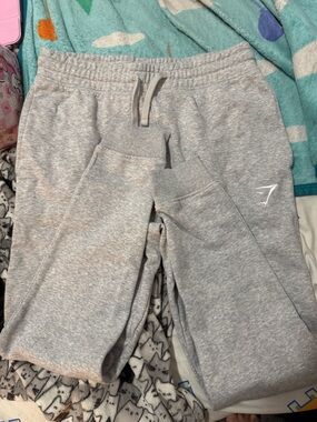 Gymshark Mens Grey Jogger Bottoms Pants - Classic Comfort Small